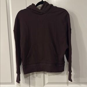 Lululemon Dark Brown/purple Hoodie size 6